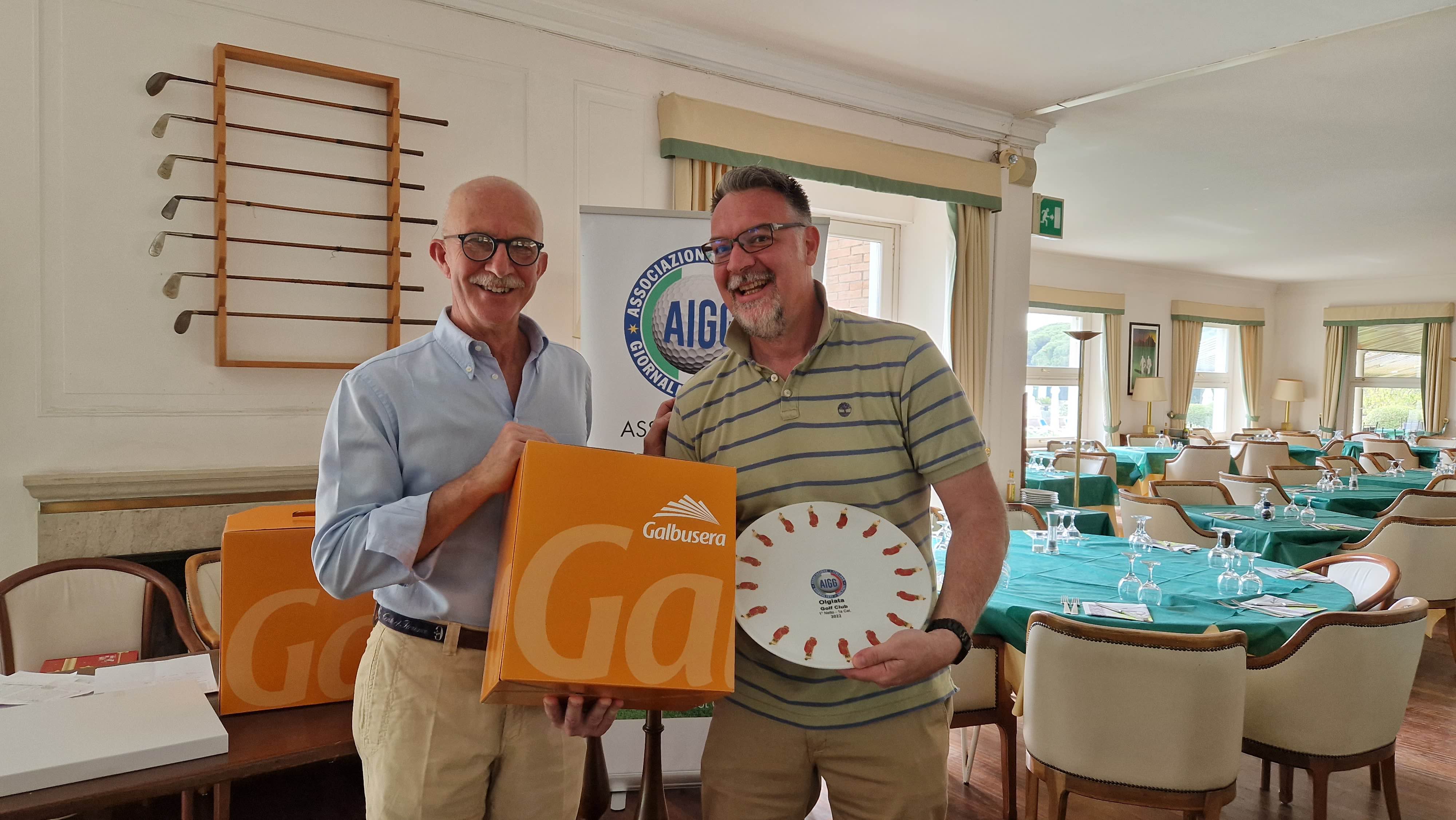 Michele Gallerani Golf olgiata Associazione Italiana Giornalisti